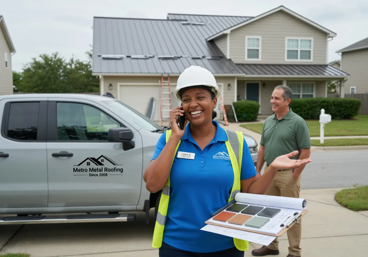 Storm Damage Metal Roof Repair in Honey Grove, PA